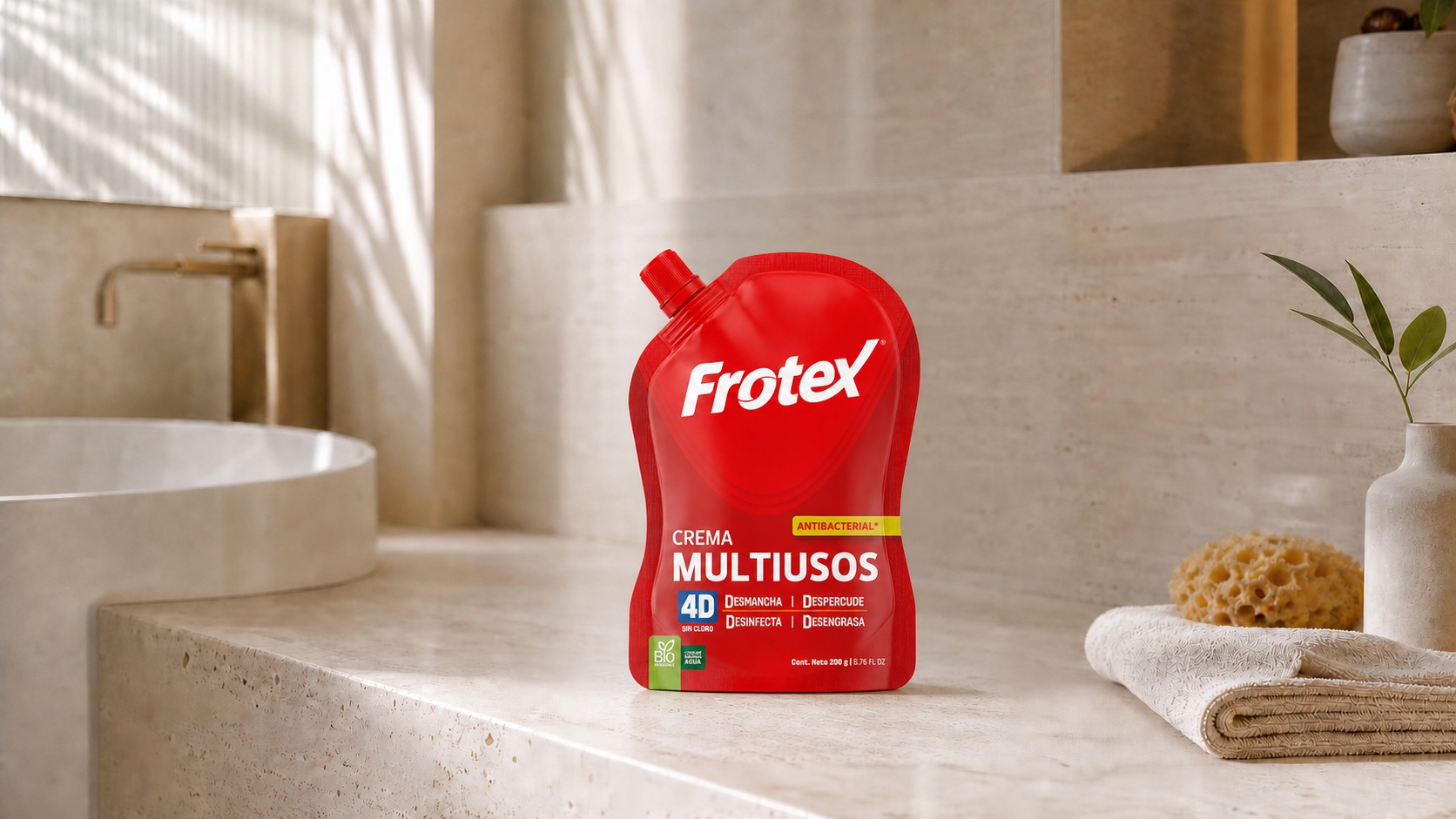 Crema Multiusos Antibacterial Frotex